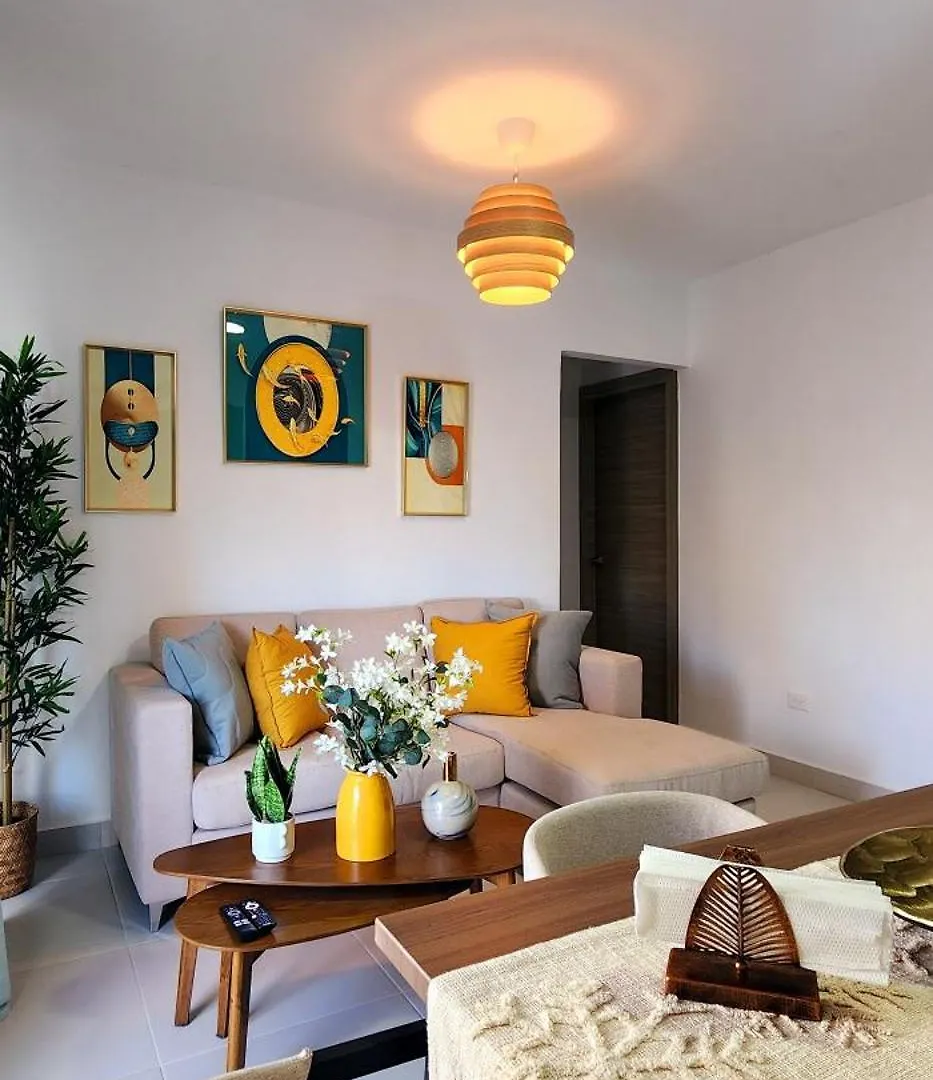 P, C, Tropical Dream,1 Hab,1 Bano, Balcon, Piscina, Wifi Alta Velocidad Gratis Apartman Punta Cana